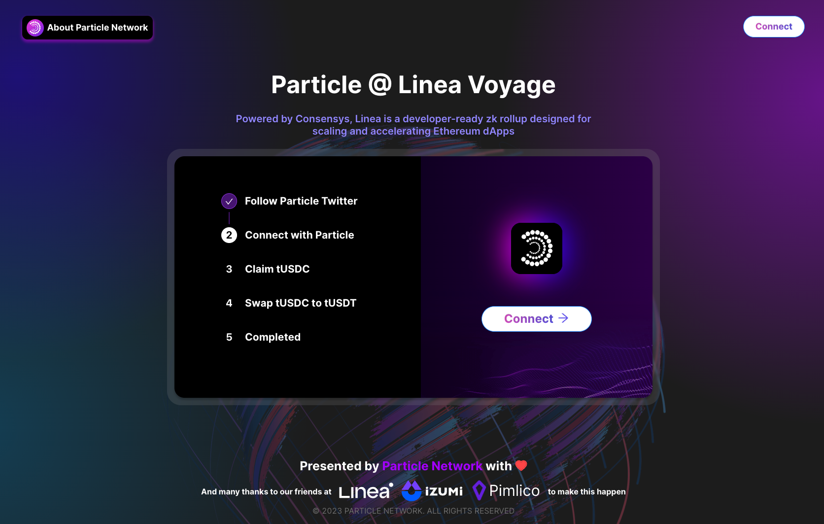 Connect with Particle